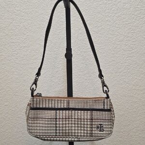 Vintage Ralph Lauren Plaid Shoulder Bag